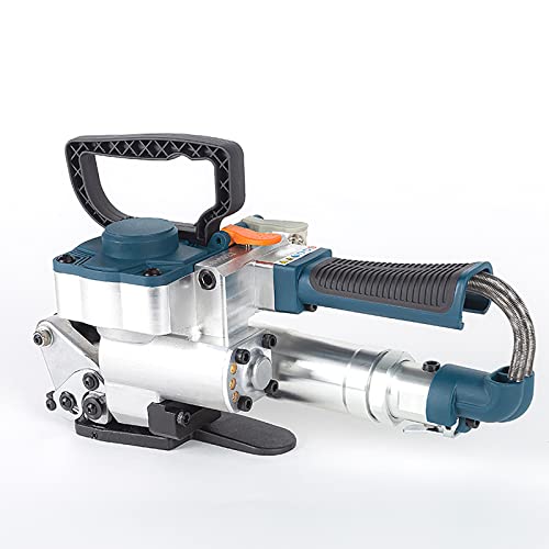 DLAZUM Pneumatisches Umreifungsgerät, Handumreifungsmaschine mit max. 3500 N, für 0,5-0,75 Zoll breite Riemen, pneumatische Umreifungsmaschine, Verpackungsmaschine, langlebig, hochfest, vielseitig DLAZUM Pneumatisches Umreifungsgerät, Handumreifungsmaschine mit max. 3500 N, für 0,5-0,75 Zoll breite Riemen, pneumatische Umreifungsmaschine, Verpackungsmaschine, langlebig, hochfest, vielseitig von DLAZUM