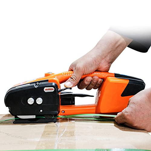 Elektrische Handschweiß-Umreifungsmaschine, 13-16 mm Bandbreite Automatisches Schweiß-Umreifungswerkzeug Tragbare elektrische Umreifungsmaschine zum Schweißen/Verpacken/Schneiden von PET-/PP-Umreifun Elektrische Handschweiß-Umreifungsmaschine, 13-16 mm Bandbreite Automatisches Schweiß-Umreifungswerkzeug Tragbare elektrische Umreifungsmaschine zum Schweißen/Verpacken/Schneiden von PET-/PP-Umreifun von DLAZUM