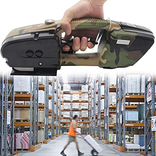 Elektrische Umreifungsmaschine, automatisches Heißschweiß-Umreifungsgerät, tragbare Bandumreifungsmaschine für 13–16 mm, 60–2800 N, einstellbar, automatische Umreifungsmaschine aus Kunststoff und Sta Elektrische Umreifungsmaschine, automatisches Heißschweiß-Umreifungsgerät, tragbare Bandumreifungsmaschine für 13–16 mm, 60–2800 N, einstellbar, automatische Umreifungsmaschine aus Kunststoff und Sta von DLAZUM
