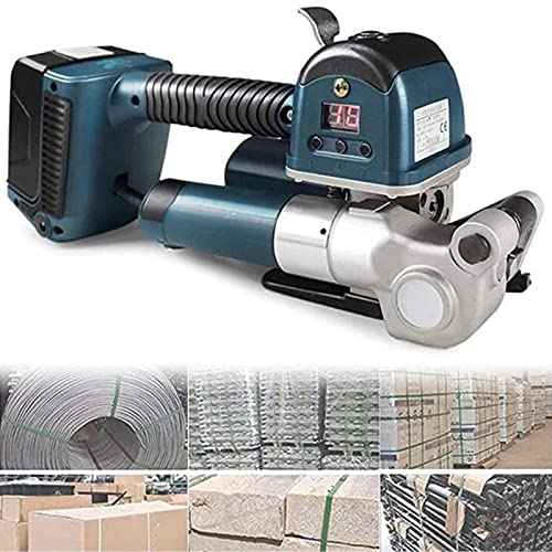 Elektrisches Umreifungsset, elektrische Umreifungsmaschine, batteriebetriebenes Umreifungswerkzeug, elektrischer Umreifungswerkzeugspanner, tragbare automatische Umreifungsmaschine, für 13–19 mm Elektrisches Umreifungsset, elektrische Umreifungsmaschine, batteriebetriebenes Umreifungswerkzeug, elektrischer Umreifungswerkzeugspanner, tragbare automatische Umreifungsmaschine, für 13–19 mm von DLAZUM