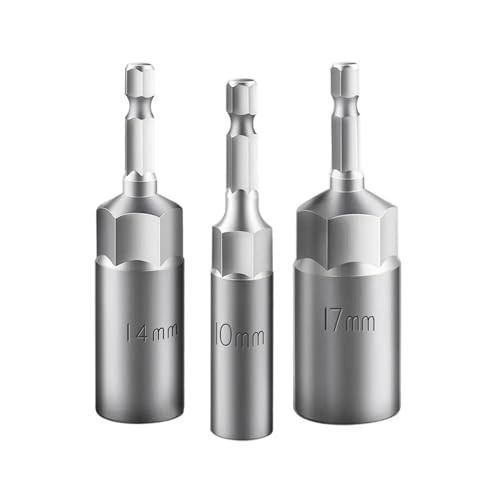 10/15 Stücke Länge Vertiefen Auswirkungen Buchse Adapter 5,5-19mm Power Mutter Treiber Buchse Set(15Pcs) von DLNTXFDG