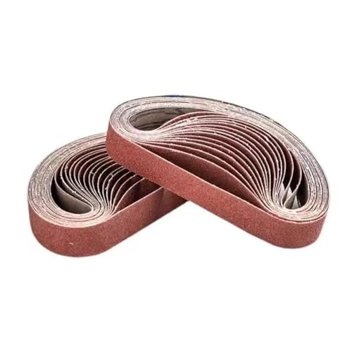 10 Stück 25 x 762 mm Schleifband for Metall, kann trocken und nass geschliffen werden(10 Pieces Grit 60) von DLNTXFDG