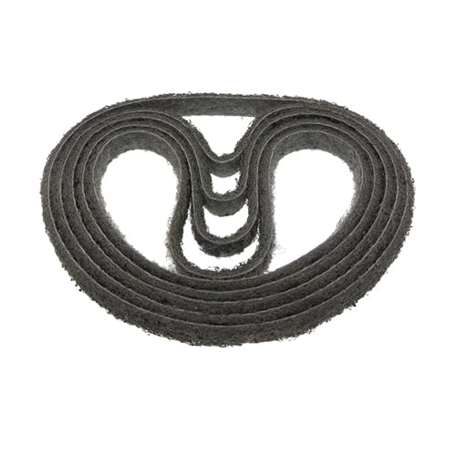 1Pcs 2100x50mm Non-woven Nylon Schleif Schleifen Gürtel for Edelstahl Metall(Grey P600) von DLNTXFDG