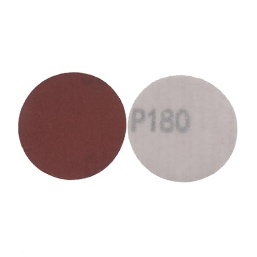 2 zoll 50mm Aluminium Oxid Trockenen 60 Zu 2000 Grits Haken & Loop Schleifpapier(180 Grit,30 Pcs) von DLNTXFDG