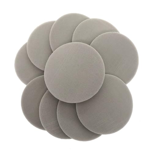 3 Zoll 75 mm Schwamm-Schleifscheibe Schleifpapier Hakenschlaufe Nass Trocken 320-8000 Körnungen(1000 Grit,6 Pcs) von DLNTXFDG
