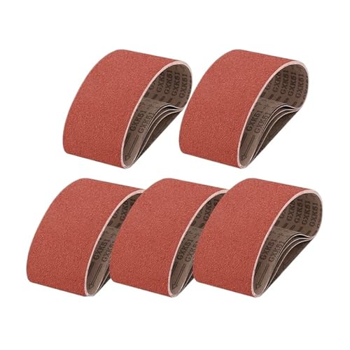 5 Stück 610 x 100 mm Schleifsiebband Schleifband(60 Grit) von DLNTXFDG
