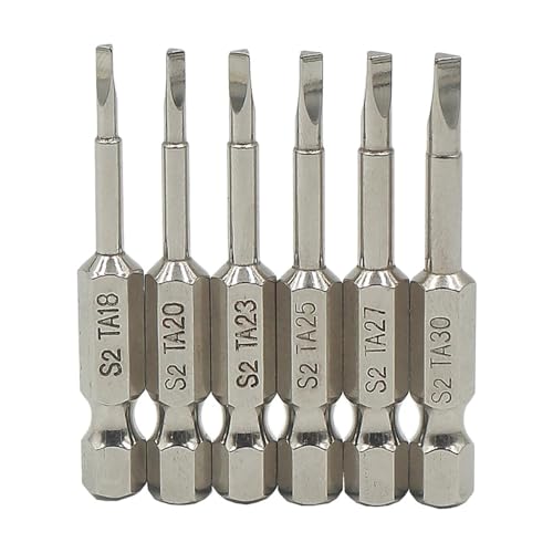 6 stücke Schraubendreher-bits S2 Stahl 1/4 Zoll Hex Schaft Magnetische Schraubendreher-bits for Haushalts Strom Zubehör 6 stücke Schraubendreher-bits S2 Stahl 1/4 Zoll Hex Schaft Magnetische Schraubendreher-bits for Haushalts Strom Zubehör von DLNTXFDG