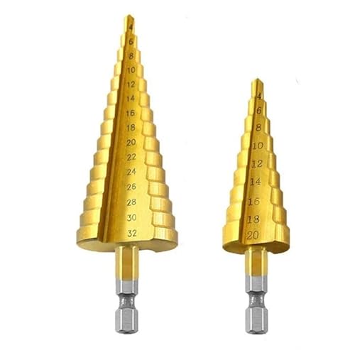 Kegelbohrwerkzeug for vergrößerte Löcher aus Schnellarbeitsstahl, Metall und Holz(HSS-M35 (4-32mm)) von DLNTXFDG