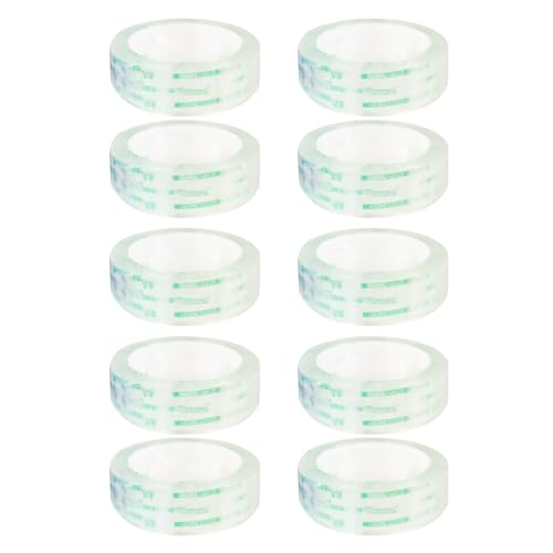 6/8/10/12 Stück transparentes Klebeband für Klebebandabroller, transparente Verpackung für Weihnachten, Hochzeit, Geburtstag, Bastelverpackung, Sparpackung 6/8/10/12 Stück transparentes Klebeband für Klebebandabroller, transparente Verpackung für Weihnachten, Hochzeit, Geburtstag, Bastelverpackung, Sparpackung von DLUKENY