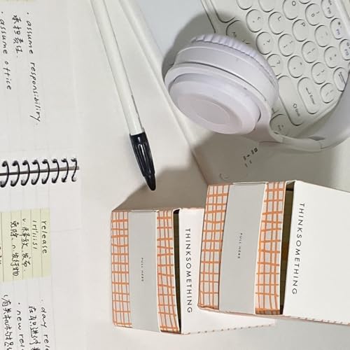 Ausziehbares Notizpapier, 100 Blatt, Haftnotizen, Notizblock, Notizblöcke zum Schreiben von Notizen, Erinnerungen an Kühlschränken, Kalender, voll klebende Etiketten für Scrapbooking Ausziehbares Notizpapier, 100 Blatt, Haftnotizen, Notizblock, Notizblöcke zum Schreiben von Notizen, Erinnerungen an Kühlschränken, Kalender, voll klebende Etiketten für Scrapbooking von DLUKENY