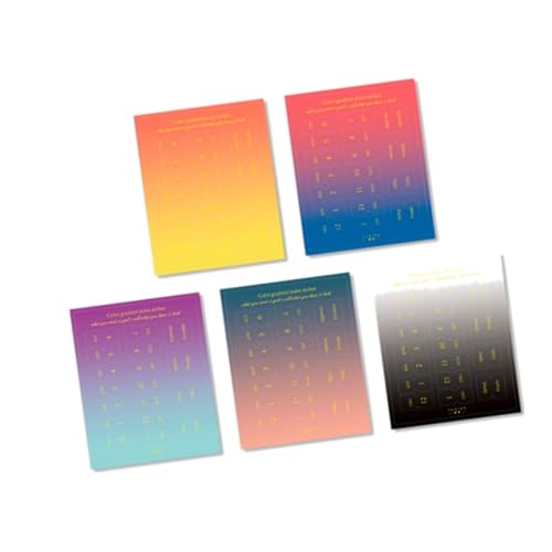 DLUKENY 10 Blatt monatliche Registerkarten, indizierte Aufkleber, bunt, monatliche Trennstreifen, einfache dekorative Klebe-Indexierung für Büro DLUKENY 10 Blatt monatliche Registerkarten, indizierte Aufkleber, bunt, monatliche Trennstreifen, einfache dekorative Klebe-Indexierung für Büro von DLUKENY