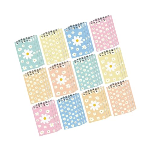 DLUKENY 12 kleine Doppelspulenbindung, Notizblöcke, 6,1 x 10,2 cm, 30 Seiten, unliniert, kleines Skizzenblock, Notizbuch zum Schreiben DLUKENY 12 kleine Doppelspulenbindung, Notizblöcke, 6,1 x 10,2 cm, 30 Seiten, unliniert, kleines Skizzenblock, Notizbuch zum Schreiben von DLUKENY