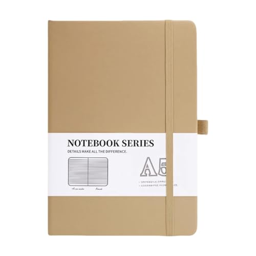 DLUKENY A 5 Business-Notizbücher, tägliche Notizblöcke, multifunktionales Meeting-Notizbuch, Hardcover, Tagebuch, Schreibwaren-Notizbücher von DLUKENY