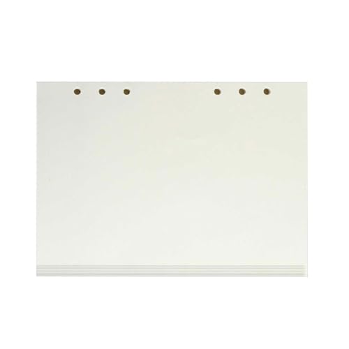 DLUKENY A 5 Nachfüllpapiere liniert 80 Blatt 6 Löcher Nachfülleinlagen liniertes Papier Nachfüllpapier Nachfüllbar Notizpapier für Notizbuch Skizze von DLUKENY