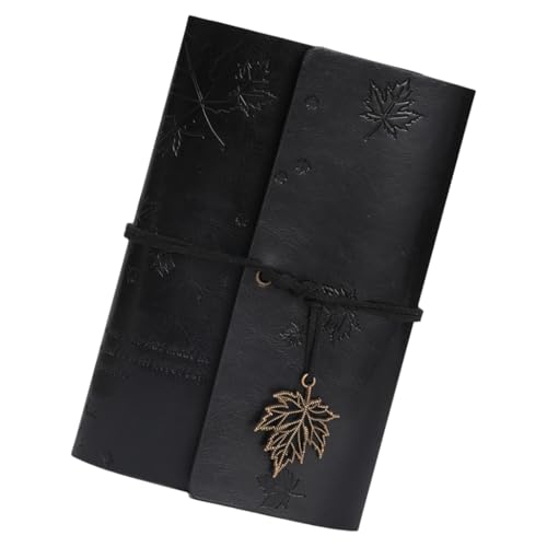 DLUKENY A 6 Travel Notebooks Retro Notebook Leaf Notebook Office School Supplies for Students DLUKENY A 6 Travel Notebooks Retro Notebook Leaf Notebook Office School Supplies for Students von DLUKENY
