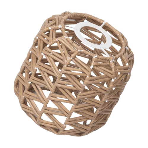 DLUKENY Elegante Rattan-Lampenschirme, Beleuchtungsdeckel, hohles Gewebe, Lichtdekoration, Deckenleuchte, Deckel, geeignet für Zimmer und Essbereiche, multifunktionale Abdeckung DLUKENY Elegante Rattan-Lampenschirme, Beleuchtungsdeckel, hohles Gewebe, Lichtdekoration, Deckenleuchte, Deckel, geeignet für Zimmer und Essbereiche, multifunktionale Abdeckung von DLUKENY