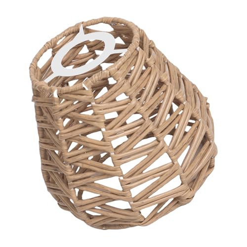 DLUKENY Elegante Rattan-Lampenschirme, Beleuchtungsdeckel, hohles Gewebe, Lichtdekoration, Deckenleuchte, Deckel, geeignet für Zimmer und Essbereiche, multifunktionale Abdeckung DLUKENY Elegante Rattan-Lampenschirme, Beleuchtungsdeckel, hohles Gewebe, Lichtdekoration, Deckenleuchte, Deckel, geeignet für Zimmer und Essbereiche, multifunktionale Abdeckung von DLUKENY