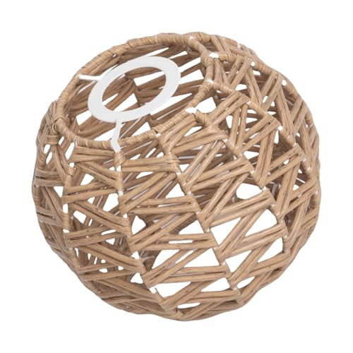 DLUKENY Elegante Rattan-Lampenschirme, Beleuchtungsdeckel, hohles Gewebe, Lichtdekoration, Deckenleuchte, Deckel, geeignet für Zimmer und Essbereiche, multifunktionale Abdeckung DLUKENY Elegante Rattan-Lampenschirme, Beleuchtungsdeckel, hohles Gewebe, Lichtdekoration, Deckenleuchte, Deckel, geeignet für Zimmer und Essbereiche, multifunktionale Abdeckung von DLUKENY