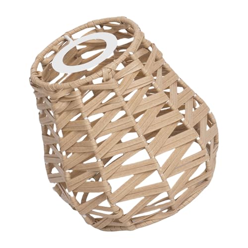 DLUKENY Elegante Rattan-Lampenschirme, Beleuchtungsdeckel, hohles Gewebe, Lichtdekoration, Deckenleuchte, Deckel, geeignet für Zimmer und Essbereiche, multifunktionale Abdeckung DLUKENY Elegante Rattan-Lampenschirme, Beleuchtungsdeckel, hohles Gewebe, Lichtdekoration, Deckenleuchte, Deckel, geeignet für Zimmer und Essbereiche, multifunktionale Abdeckung von DLUKENY