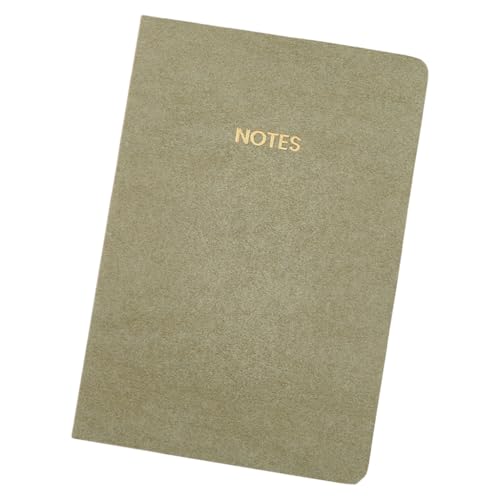 DLUKENY Hardcover-Leder-Notizbuch, 160 Seiten, College-Notizbuch, Tagebuch, Business-Notizblöcke zum Schreiben, Tagebuch, 14 x 20 cm von DLUKENY