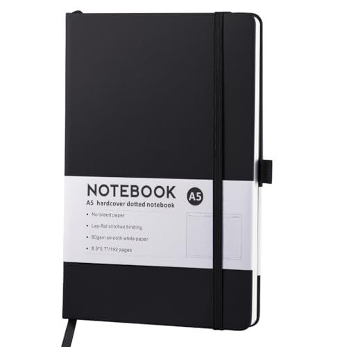 DLUKENY Hardcover-Leder-Notizbuch, 192 Seiten, College-Notizbuch, Tagebuch, Business-Notizblöcke zum Schreiben, Tagebuch, 21,6 x 14,5 cm DLUKENY Hardcover-Leder-Notizbuch, 192 Seiten, College-Notizbuch, Tagebuch, Business-Notizblöcke zum Schreiben, Tagebuch, 21,6 x 14,5 cm von DLUKENY