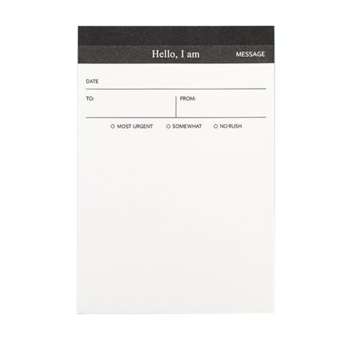DLUKENY Kleine Notizblöcke, Tagesplaner, kleines Notizbuch, reißbar, 50 Blatt, unliniert, Taschen-Schreibblock, Checkliste, Notizblöcke DLUKENY Kleine Notizblöcke, Tagesplaner, kleines Notizbuch, reißbar, 50 Blatt, unliniert, Taschen-Schreibblock, Checkliste, Notizblöcke von DLUKENY