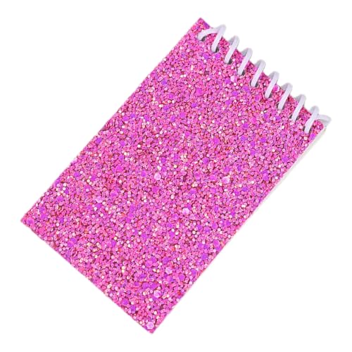 DLUKENY Kleines Notizbuch mit Doppelspulenbindung, Taschennotizblöcke mit 20 Blatt, unliniert, kleiner Skizzenblock mit bunten Pailletteneinband DLUKENY Kleines Notizbuch mit Doppelspulenbindung, Taschennotizblöcke mit 20 Blatt, unliniert, kleiner Skizzenblock mit bunten Pailletteneinband von DLUKENY