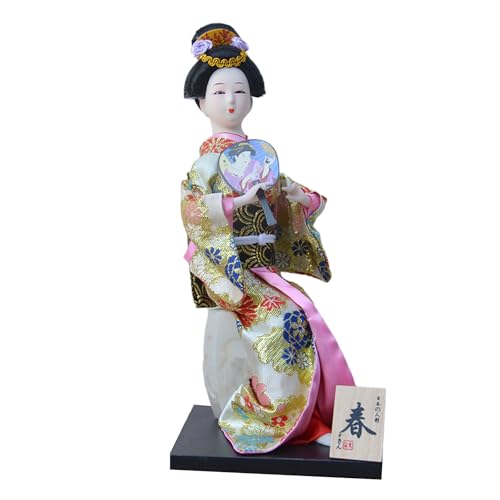 DLUKENY Künstlerische 12 Zoll Kimono Puppen Kimono Geisha Puppen Für Japanische Restaurants Und Kulturelle Ereignisse Kulturelle Atmosphäre DLUKENY Künstlerische 12 Zoll Kimono Puppen Kimono Geisha Puppen Für Japanische Restaurants Und Kulturelle Ereignisse Kulturelle Atmosphäre von DLUKENY