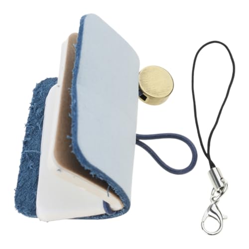 DLUKENY Leder-Notizbücher, 3,2 x 4,7 cm, kleines Tagebuch, Schreibblock, 60 Seiten, unliniert, für Geschäftsleute und Studenten DLUKENY Leder-Notizbücher, 3,2 x 4,7 cm, kleines Tagebuch, Schreibblock, 60 Seiten, unliniert, für Geschäftsleute und Studenten von DLUKENY