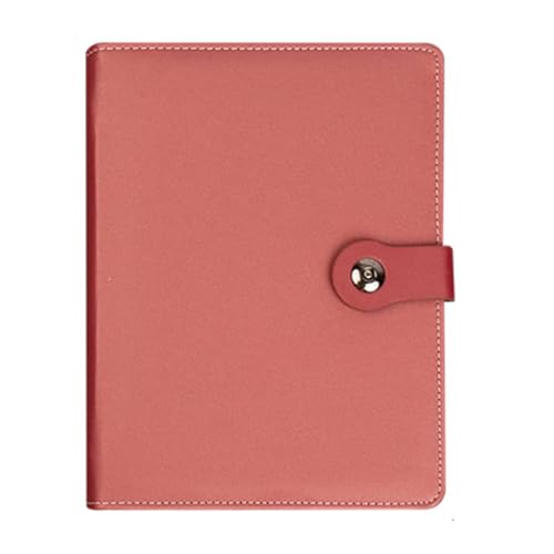 DLUKENY Notizbuch mit 6 Ringen, Hardcover, mit Kartentasche, 160 Seiten, Colleged Liniert, 6 Ringe, Binder Journal Notizblöcke für Journaling DLUKENY Notizbuch mit 6 Ringen, Hardcover, mit Kartentasche, 160 Seiten, Colleged Liniert, 6 Ringe, Binder Journal Notizblöcke für Journaling von DLUKENY