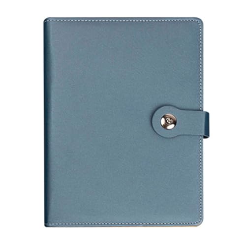 DLUKENY Notizbuch mit 6 Ringen, Hardcover, mit Kartentasche, 160 Seiten, Colleged Liniert, 6 Ringe, Binder Journal Notizblöcke für Journaling DLUKENY Notizbuch mit 6 Ringen, Hardcover, mit Kartentasche, 160 Seiten, Colleged Liniert, 6 Ringe, Binder Journal Notizblöcke für Journaling von DLUKENY