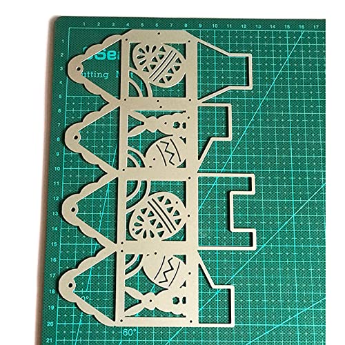DLUKENY Osterbox Metall-Stanzformen Schablone Scrapbooking Album Papier Karte DLUKENY Osterbox Metall-Stanzformen Schablone Scrapbooking Album Papier Karte von DLUKENY