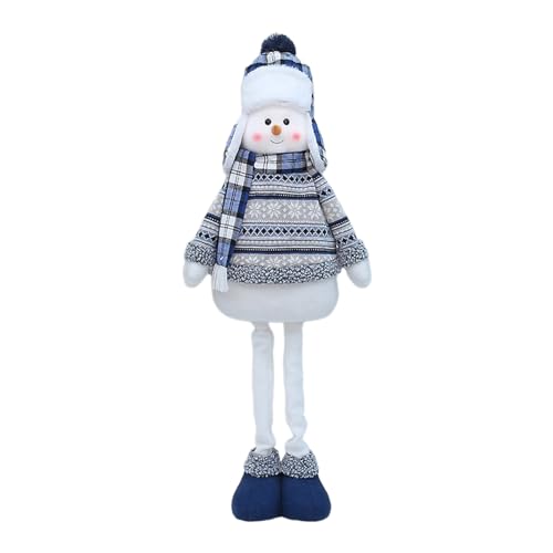 DLUKENY Schöner Schneemann stehend kreativ 2024 Neujahr skalierbare Schneemänner-Figur Einkaufszentrum Hotel Urlaub Dekoration DLUKENY Schöner Schneemann stehend kreativ 2024 Neujahr skalierbare Schneemänner-Figur Einkaufszentrum Hotel Urlaub Dekoration von DLUKENY