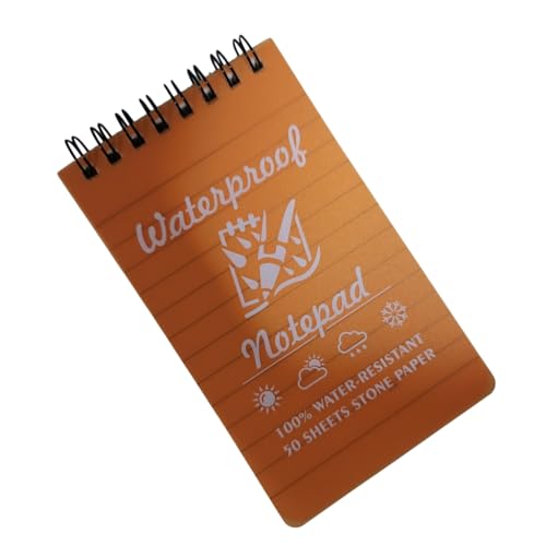 DLUKENY Wasserdichte Notizbücher Pocket Notizblöcke Wetterfestes Notizbuch Praktisches Papier Notizbuch für Outdoor Büro Schule DLUKENY Wasserdichte Notizbücher Pocket Notizblöcke Wetterfestes Notizbuch Praktisches Papier Notizbuch für Outdoor Büro Schule von DLUKENY