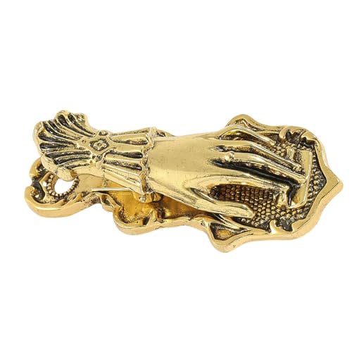 Papier-Aufbewahrungsklammer für Damen, Handform, Buchklammern, Tagebuchklammern, Papierklemme, Ordner, Metall-Seitenhalter, Damenhandbücher, Clip, Metall-Seitenhalter, Retro, für Büro von DLUKENY
