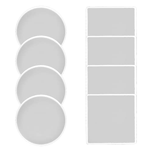 Silikonform, Harzformen, Epoxid-Gussform für die Herstellung von Untersetzern, Heimdekoration, quadratische Formen für Epoxidharz, quadratische Formen zum Gießen Silikonform, Harzformen, Epoxid-Gussform für die Herstellung von Untersetzern, Heimdekoration, quadratische Formen für Epoxidharz, quadratische Formen zum Gießen von DLUKENY