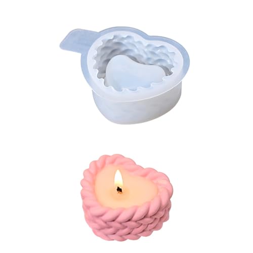 Succulents Planter Crafting Mold Silicone Materials Round/Heart Shaped Handmade Decoration Accessory Silicone Mold For Plant Pots von DLUKENY