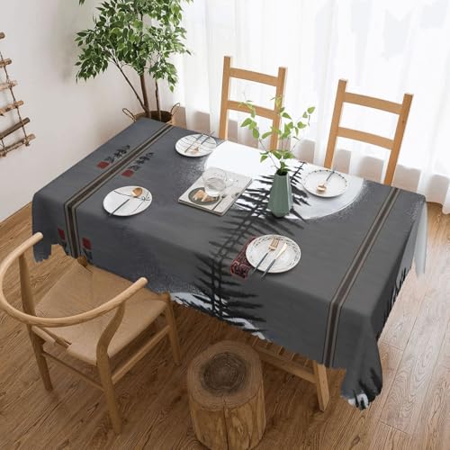 DLXW Premium schmutzabweisende Mondkiefer-Tischdecke für Picknicks, Küchen und Feiertagsessen, Einheitsgröße DLXW Premium schmutzabweisende Mondkiefer-Tischdecke für Picknicks, Küchen und Feiertagsessen, Einheitsgröße von DLXW