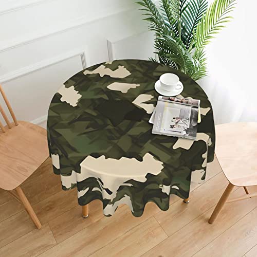 DLXW Runde Tischdecke, 152,4 cm, wasserdichtes Polyester, vielseitige dekorative Tischdecke für Outdoor, Indoor, Festivals, Partys usw., um Ihren Tisch zu schützen DLXW Runde Tischdecke, 152,4 cm, wasserdichtes Polyester, vielseitige dekorative Tischdecke für Outdoor, Indoor, Festivals, Partys usw., um Ihren Tisch zu schützen von DLXW
