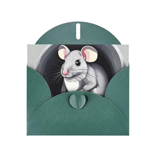 Geburtstagskarte Maus im Loch mit Umschlag - Premium-Stil, einzigartige Dekorationen, erhebende Wünsche! Geburtstagskarte Maus im Loch mit Umschlag - Premium-Stil, einzigartige Dekorationen, erhebende Wünsche! von DLXW