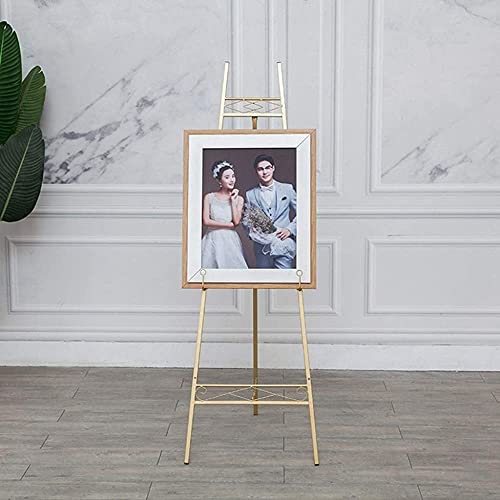 Staffelei für Malerei, Künstler, Ausstellungsstaffelei, Zeichenbrett, Staffelei, Schmiedeeisen, Ölgemäldeständer, klappbarer Posterständer, Bodenständer, Fotorahmen, Fliesenständer, verstellbarer Staffelei für Malerei, Künstler, Ausstellungsstaffelei, Zeichenbrett, Staffelei, Schmiedeeisen, Ölgemäldeständer, klappbarer Posterständer, Bodenständer, Fotorahmen, Fliesenständer, verstellbarer von DLYZAYE