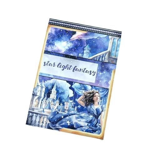 DLZFUDTY Sticker,Aufkleber Starry Girl Stickerbuch Sechs Stile Ästhetisches Dekoratives PET Washi Sticker Material Papier for Scrapbooking Journal DLZFUDTY Sticker,Aufkleber Starry Girl Stickerbuch Sechs Stile Ästhetisches Dekoratives PET Washi Sticker Material Papier for Scrapbooking Journal von DLZFUDTY