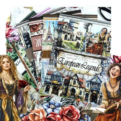 DLZFUDTY Sticker,Aufkleber Wasserfestes, Vorgeschnittenes, Großes Charakter-Stickerbuch, Aus Zwei Materialien Bestehendes Washi-PET-Stickerset for Scrapbooking Und Junk Journal DLZFUDTY Sticker,Aufkleber Wasserfestes, Vorgeschnittenes, Großes Charakter-Stickerbuch, Aus Zwei Materialien Bestehendes Washi-PET-Stickerset for Scrapbooking Und Junk Journal von DLZFUDTY