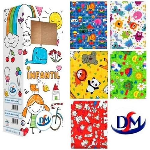 DM - Geschenkpapier, mehrfarbig (S8421200) von DM