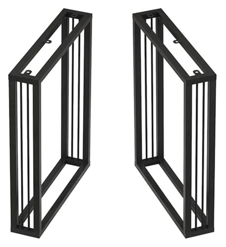 DMBBSAPBSH Tischkufen,Tischbeine Metall,Tischbeine aus Stahl, Tischbeine aus Metall, Möbelbeine aus Metall, Couchtischbeine, Esstischbeine, Schreibtischbeine(Black) von DMBBSAPBSH
