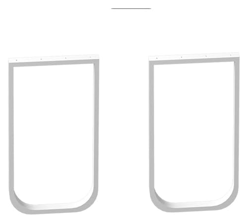 DMBBSAPBSH Tischkufen,Tischbeine Metall,Tischbeine aus Stahl, Tischbeine aus Metall – Möbelbeine, Schreibtischbeine, Hochleistungs-Tischbeine, industrielle Tischbeine aus Metall(White,72 * 50cm) von DMBBSAPBSH