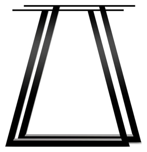 DMBBSAPBSH Tischkufen,Tischbeine Metall,Tischbeine aus Stahl, Tischbeine aus Metall – Möbelbeine, robuste Schreibtischbeine, Esstischbeine, Möbelbeine(40X72CM) von DMBBSAPBSH
