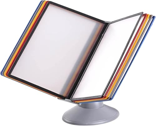 DMBBSAPBSH Wandordner, Wandregale aus Metall, Aktenordner für den Schreibtisch, Referenz-Organizer für den Schreibtisch, Katalogordner (Multi-Coloured) von DMBBSAPBSH