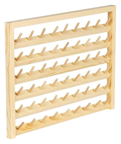 Garnrollenhalter aus Holz, Spulenständer aus Holz, An der Wand montierter Näh-, Quilt- und Stickspulen-Organizer, Näh- und Bastelwerkzeuge Garnrollenhalter aus Holz, Spulenständer aus Holz, An der Wand montierter Näh-, Quilt- und Stickspulen-Organizer, Näh- und Bastelwerkzeuge von DMBBSAPBSH