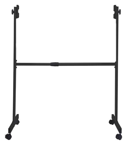 Universeller Mobiler Ständer, Whiteboard-Ständer, Tragbarer, verstellbarer Rollständer, schwarze Whiteboard-Staffelei aus Metall, for das Home-Office-Klassenzimmer Universeller Mobiler Ständer, Whiteboard-Ständer, Tragbarer, verstellbarer Rollständer, schwarze Whiteboard-Staffelei aus Metall, for das Home-Office-Klassenzimmer von DMBBSAPBSH
